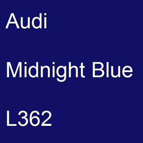 Audi, Midnight Blue, L362.